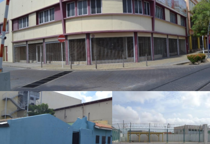 Caya G.F. (Betico) Croes 1 & Elleboogstraat 2 en 4 en parkeerplaats